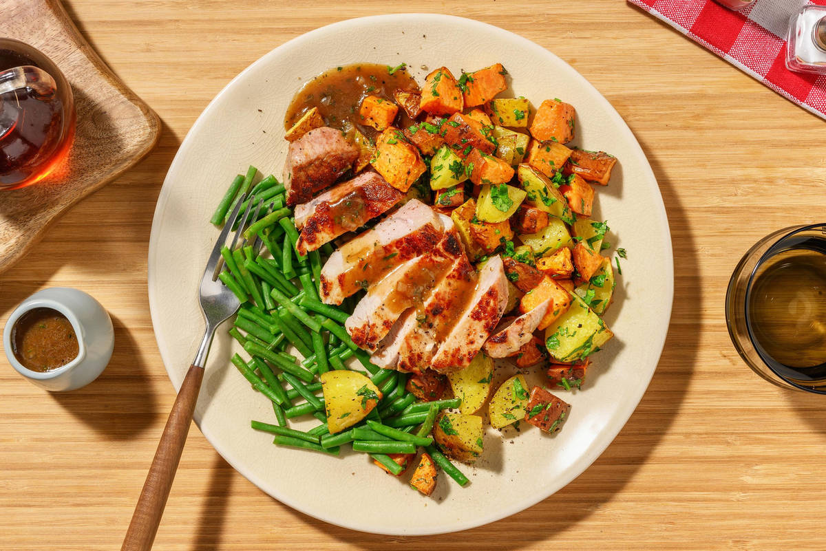 Sugar Shack Maple-Glazed Pork Chops