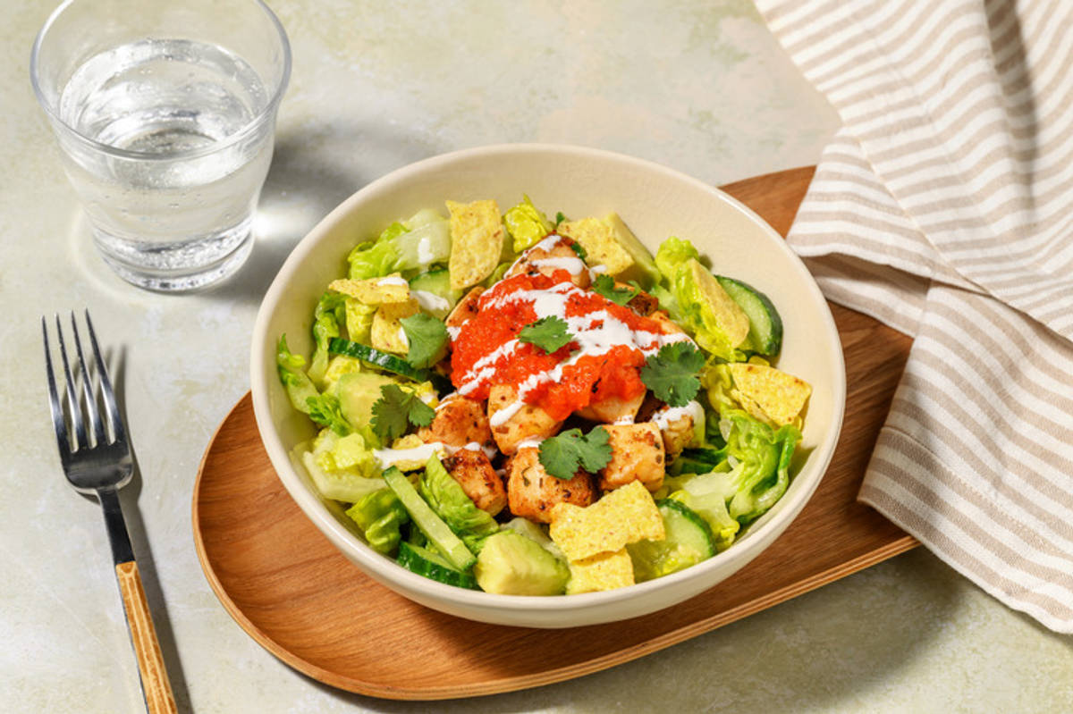 Mexican Chicken & Corn Chip Crunch Bowl