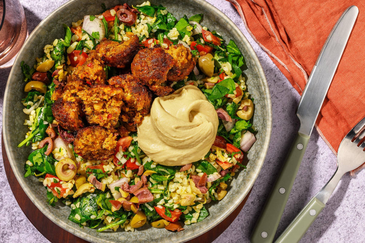 Mediterranean Falafel Bowls