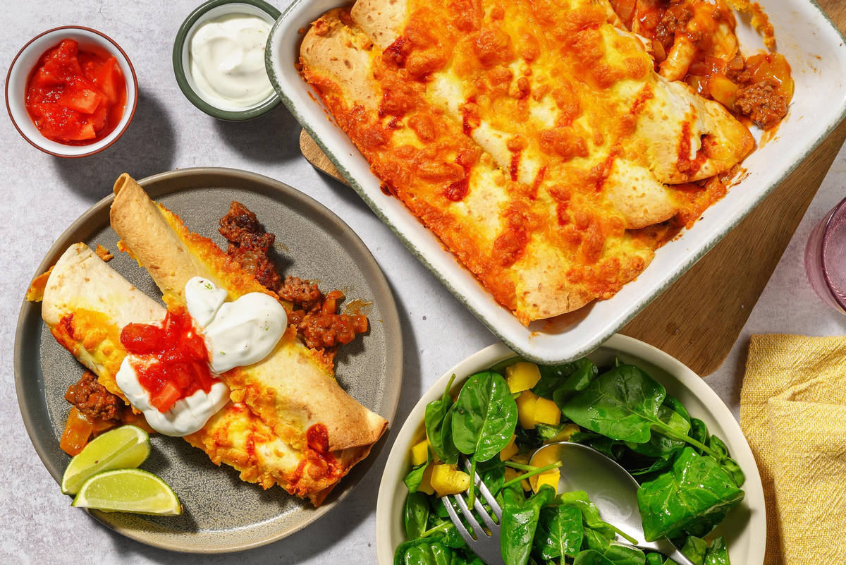 Enchiladas au poulet