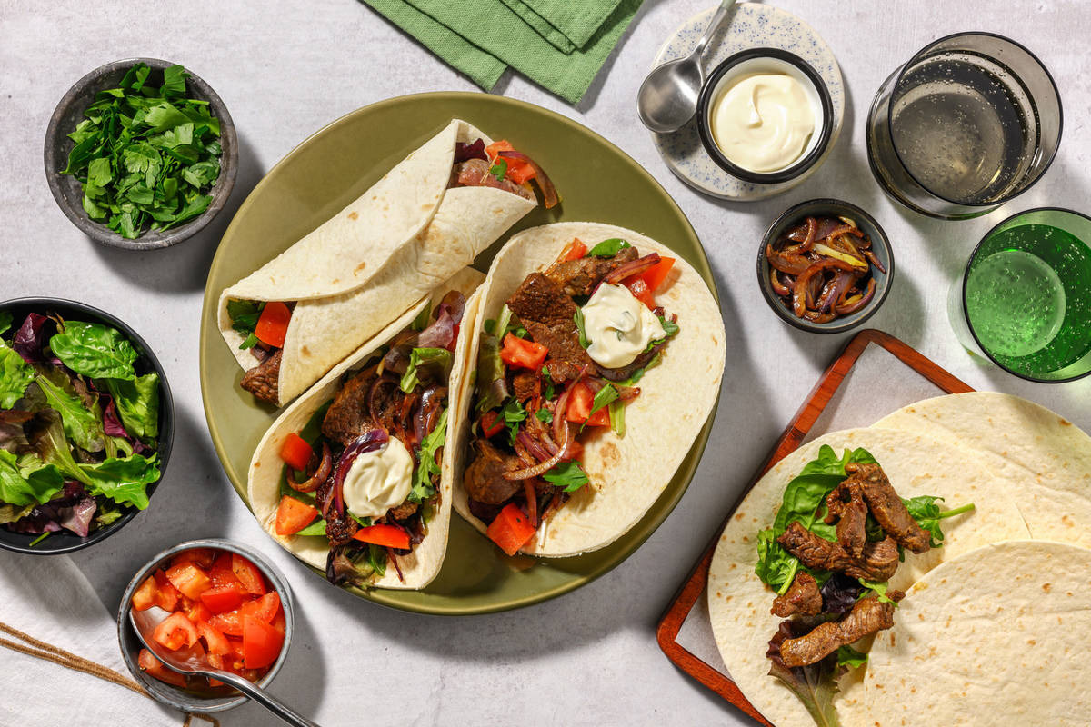 Loaded Beef Min Kebab Station