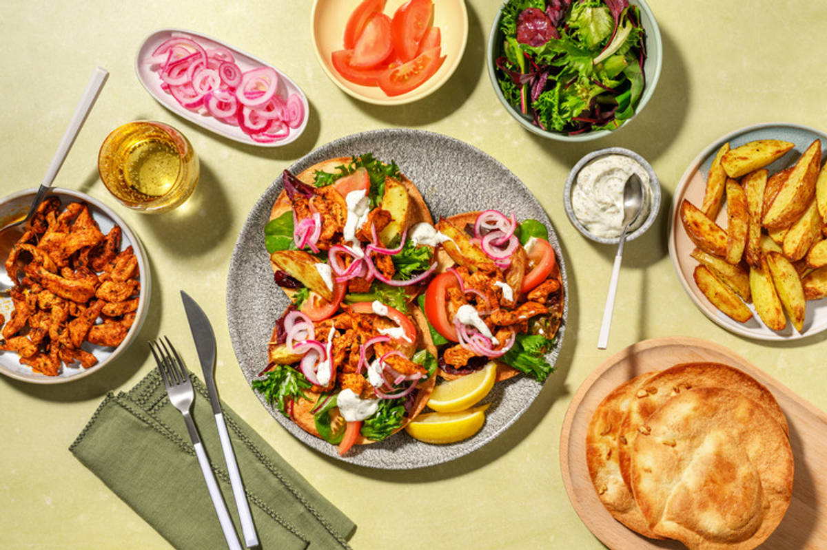 [BYOP] NZ Greek-Style Chicken Gyros Bar