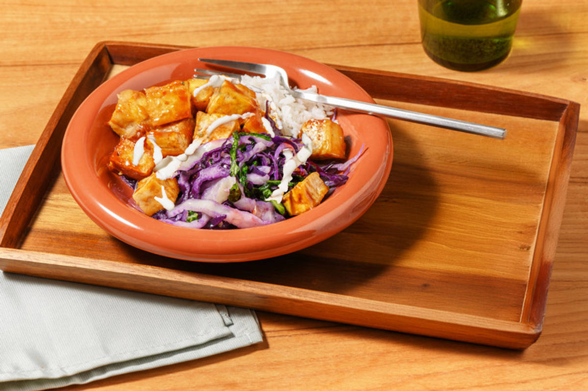 Korean-Style Fish & Garlic Rice