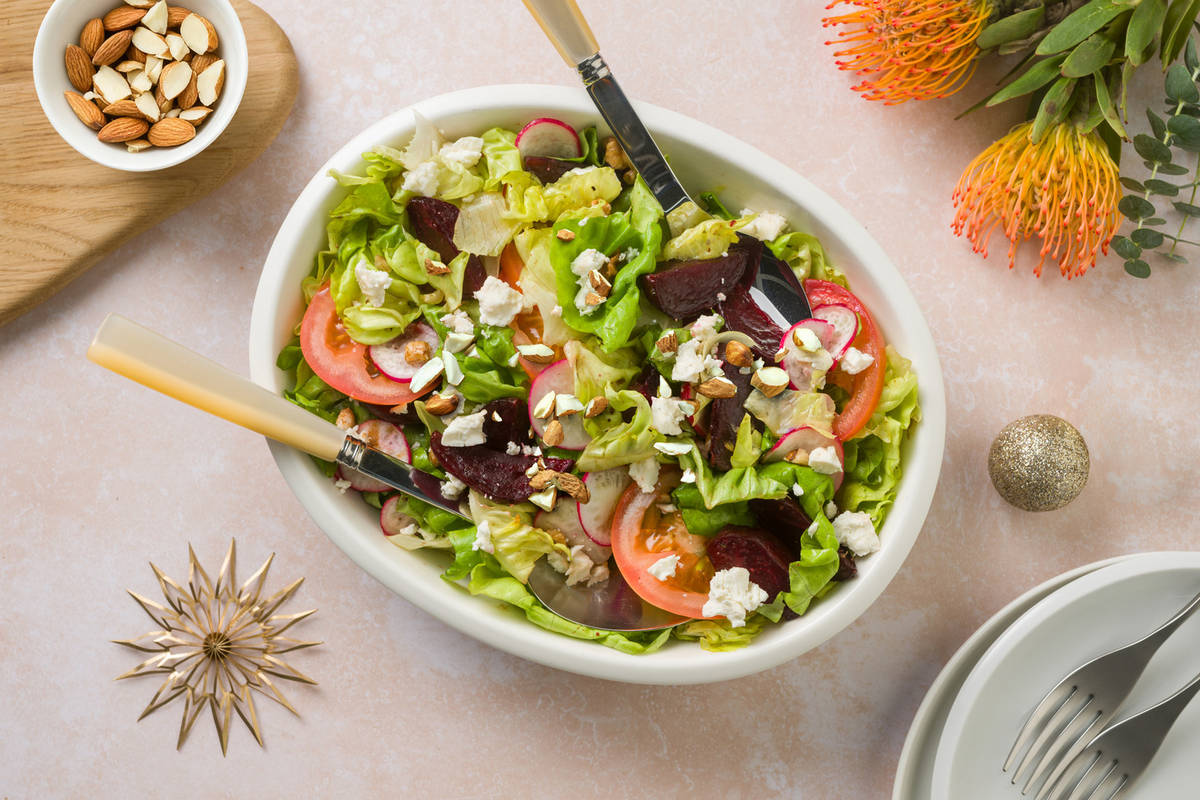 Rockin' Roast Beets & Feta Salad