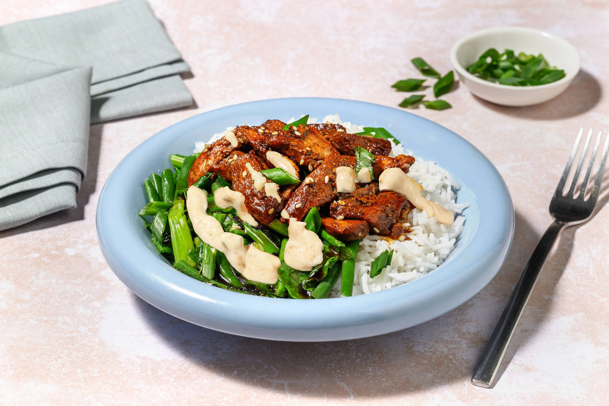 Speedy Teriyaki Beef & Instant Rice