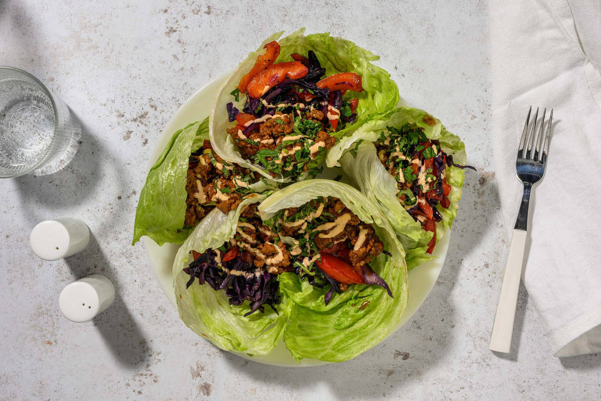 Smart Chicken Lettuce Wraps