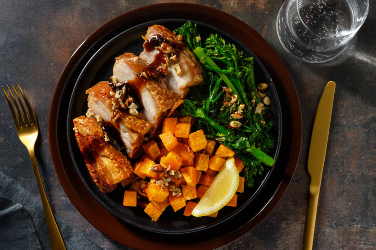 Grilled Pork Belly & Sweet Chilli Sauce