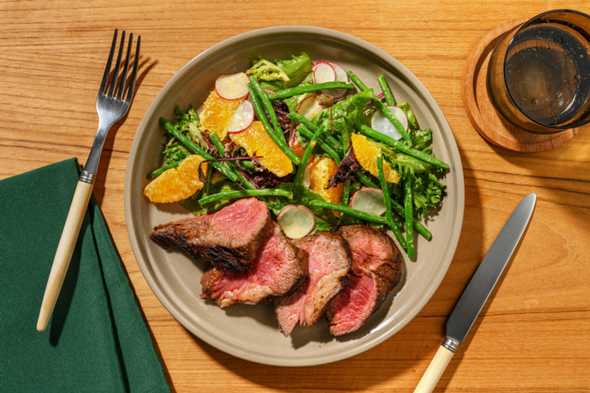 Balsamic-Glazed Beef Rump