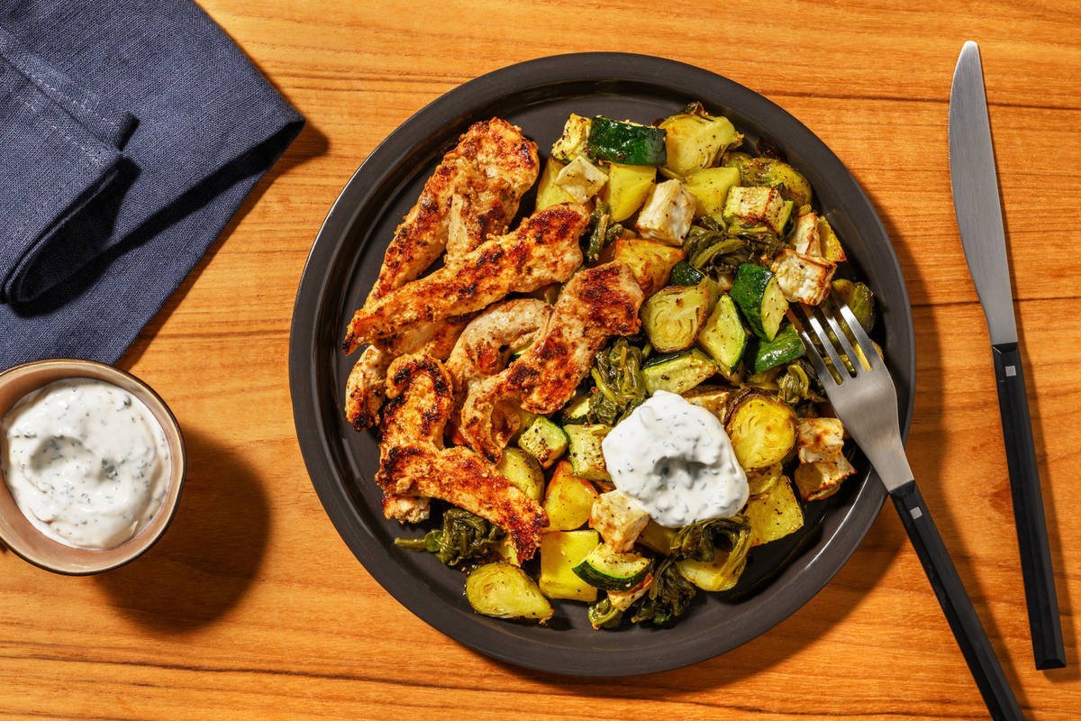 Mumbai Chicken & Mint Yoghurt