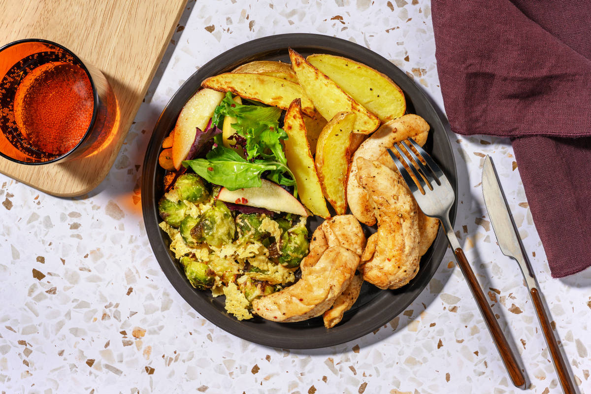 Smokey Double Chicken Tenders & Hot Honey Salad