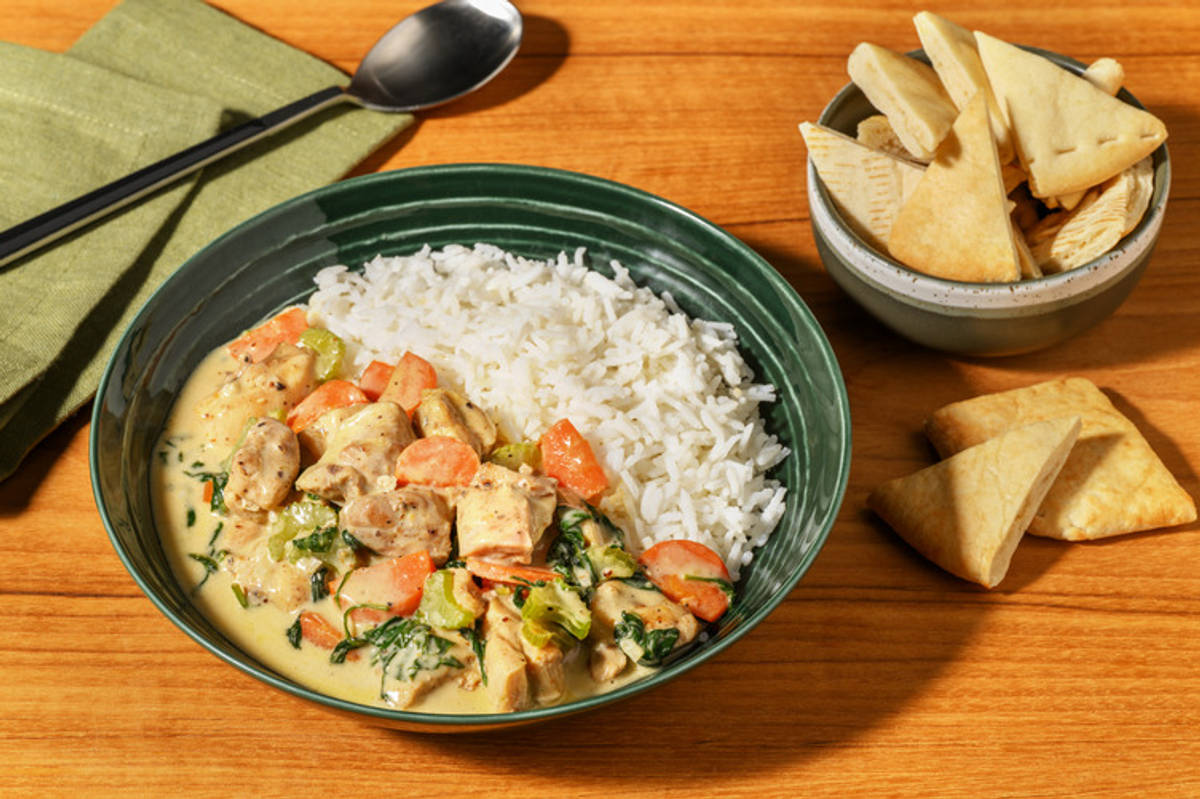 Coconut Chicken & Veggie Curry