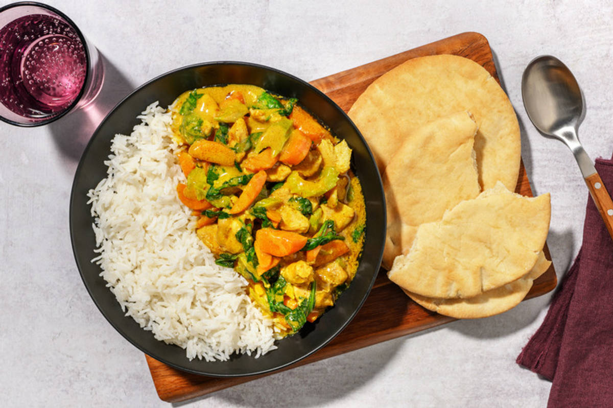 One-Pot Coconut Chicken & Veggie Curry