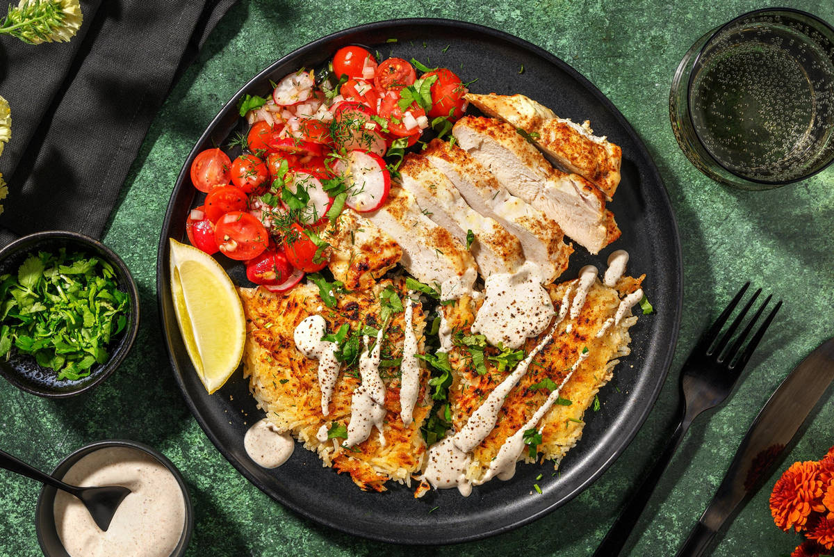Persian-Inspired Chicken and Tahdig