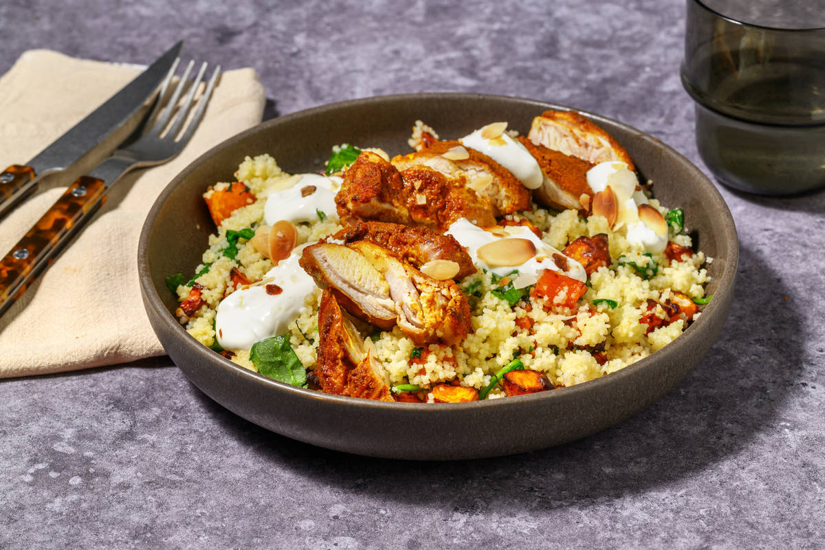 North Indian-Spiced Chicken & Veg Couscous