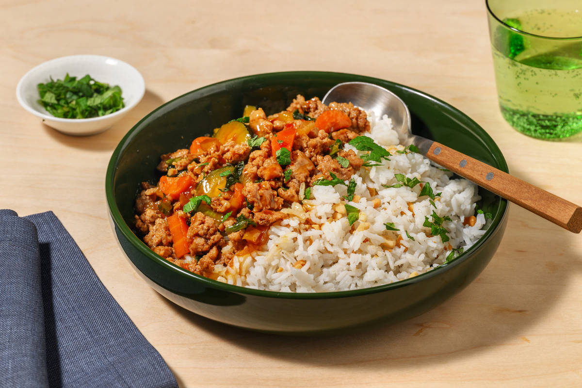 Double Sweet Chilli Pork Stir-Fry