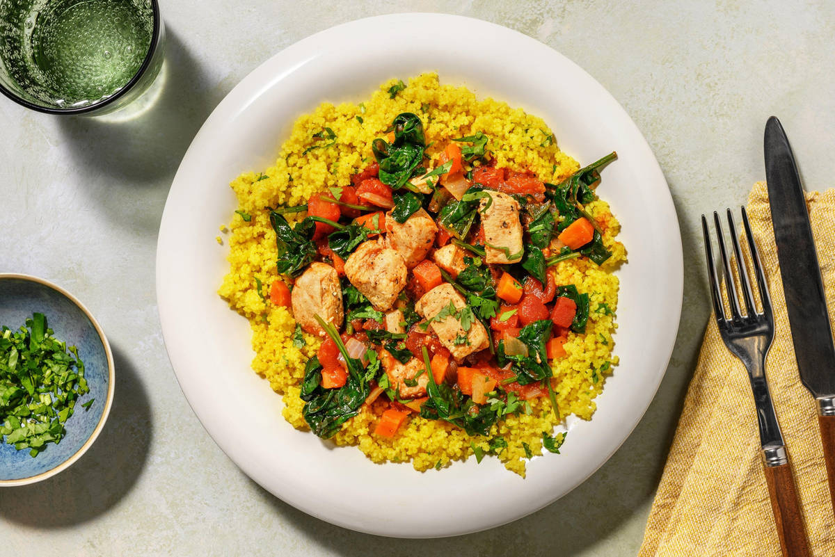 Ragoût de poulet marocain super rapide