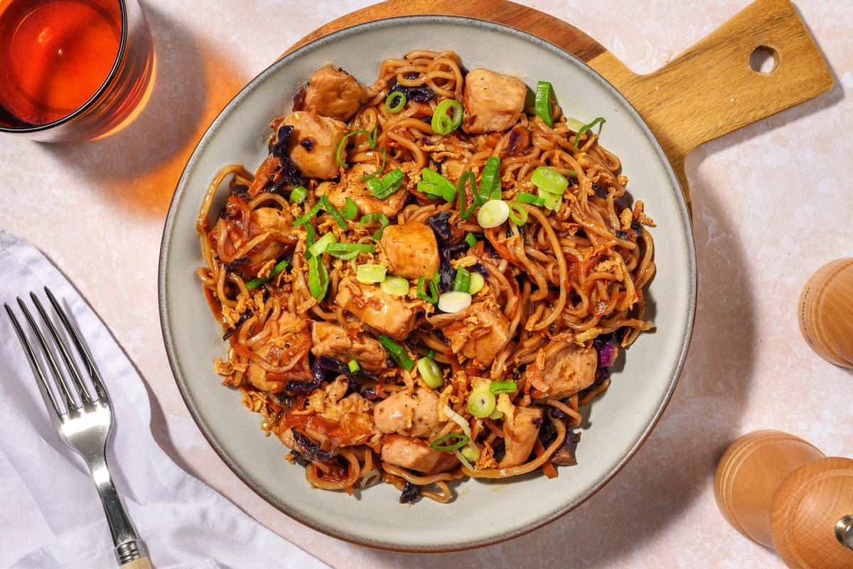 SuperQuick Chicken Breasts Chow Mein