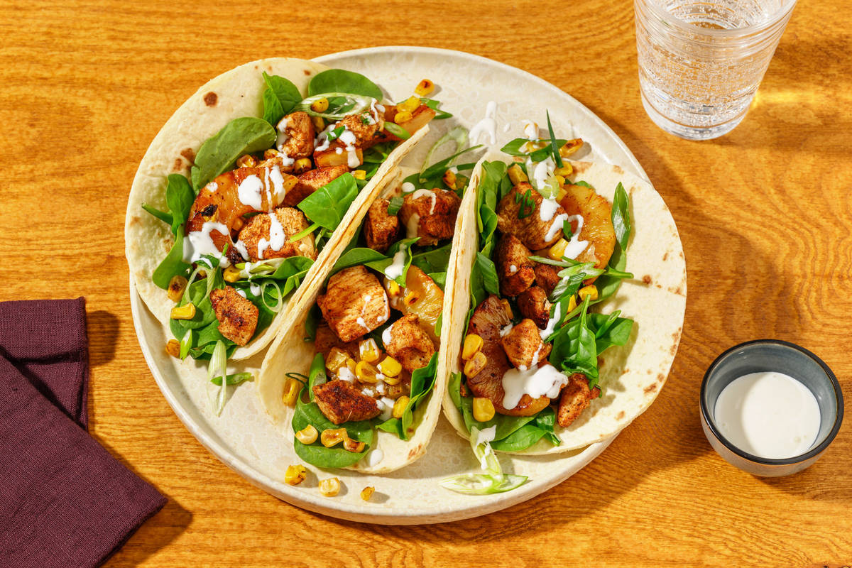 Fast Caribbean-Spiced Beef Tacos