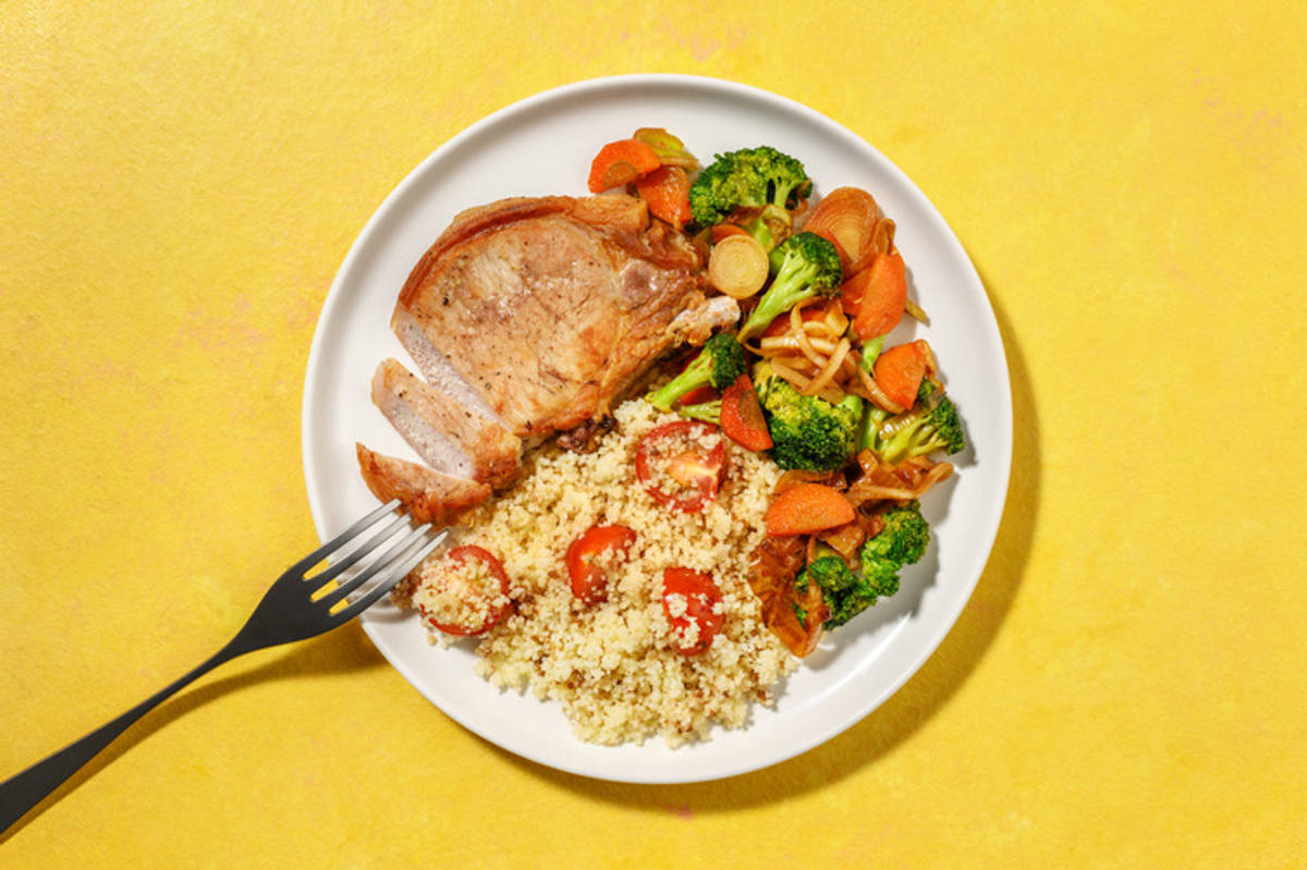 Extra de chuleta de cerdo exprés al toque de romero