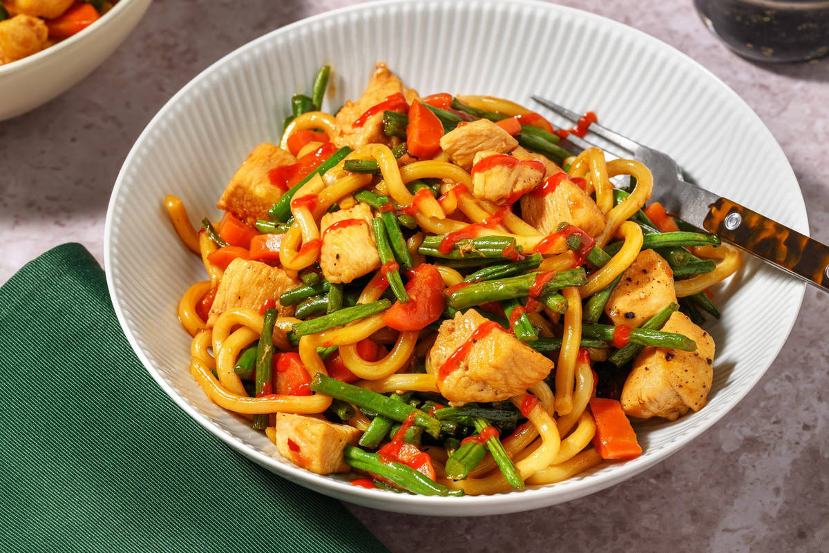 One Pan Bulgogi Double Chicken Udon
