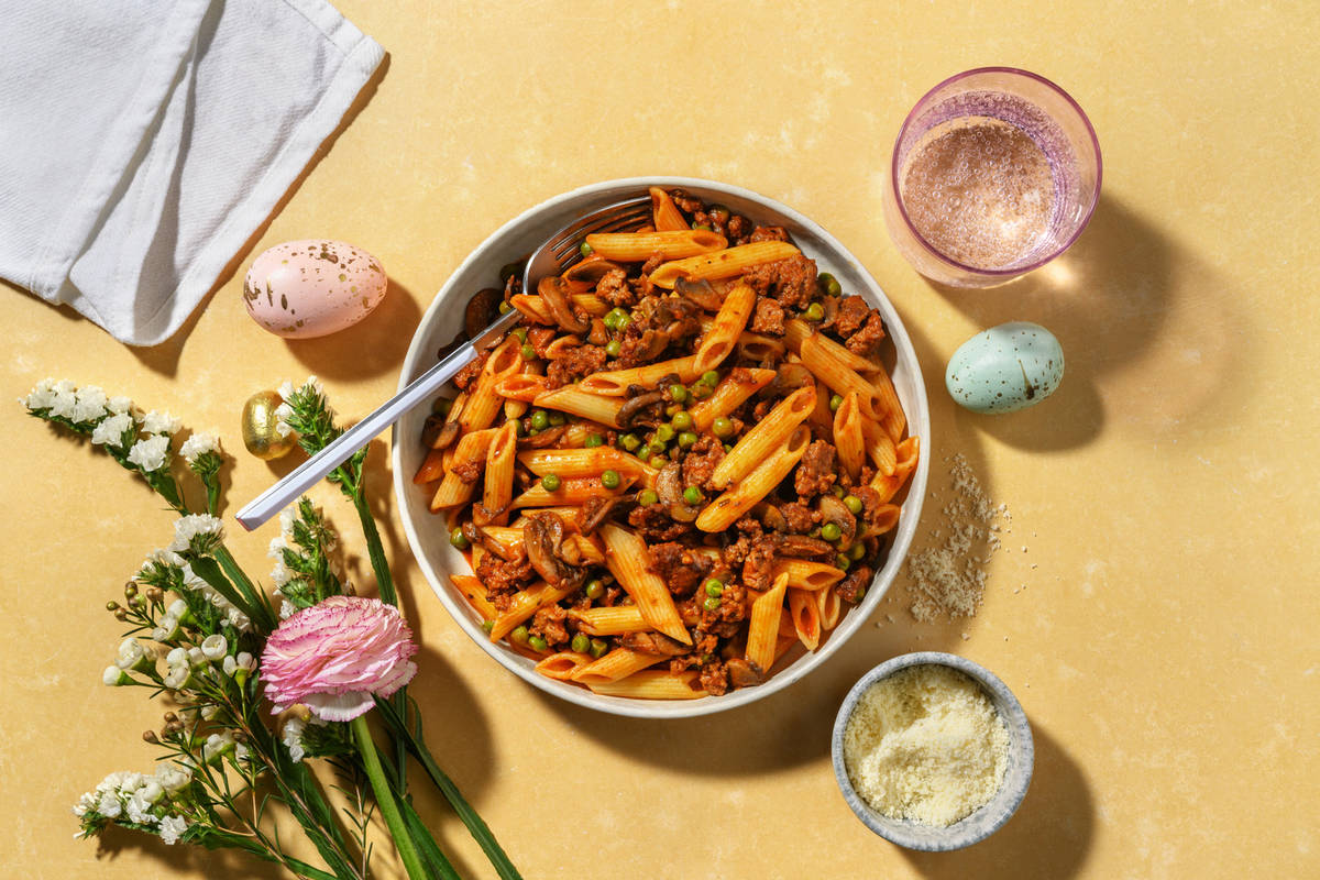 Easy Lamb and Mushroom Ragu