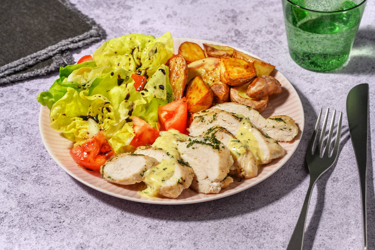 Double Turkey in Bearnaise Sauce