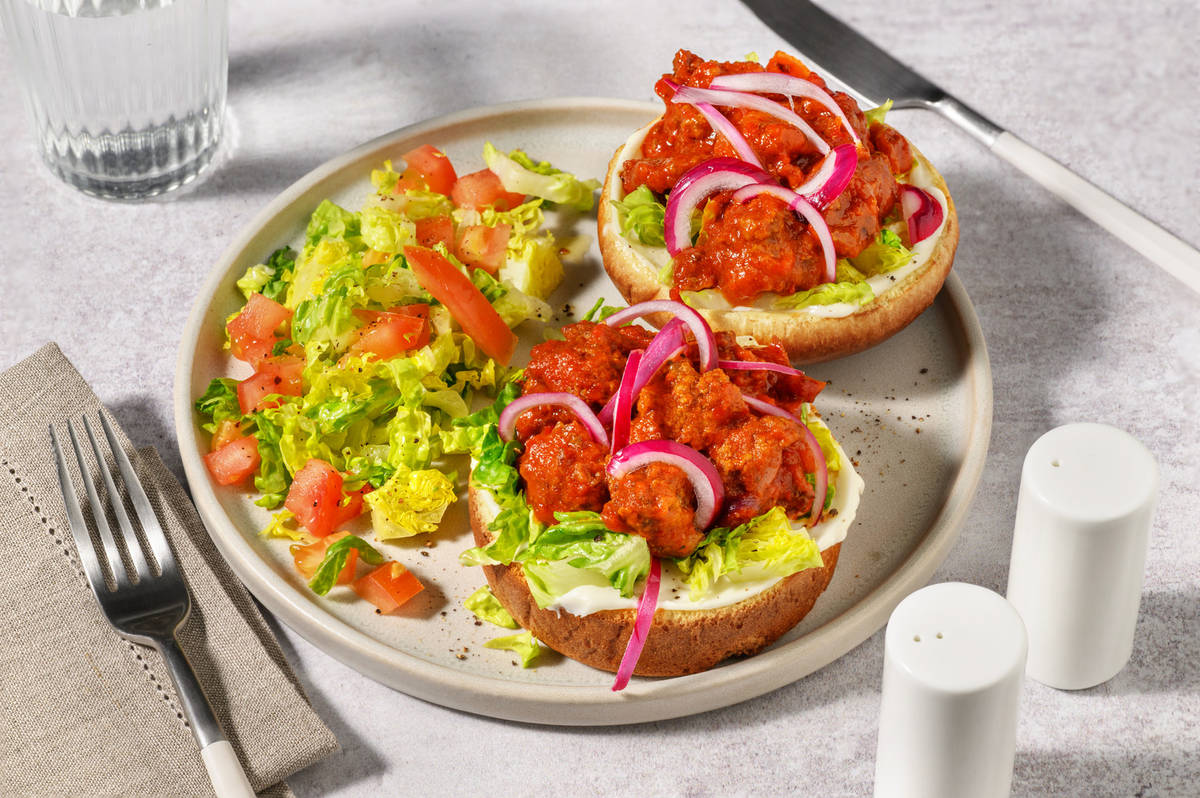 Homemade Lamb Keema Pau