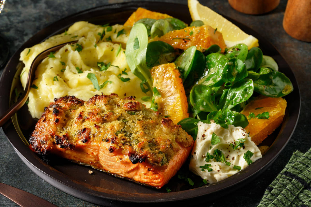 Salmon en croute