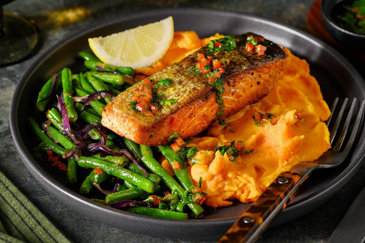 Piri-Piri Lachsfilet mit Chimichurri