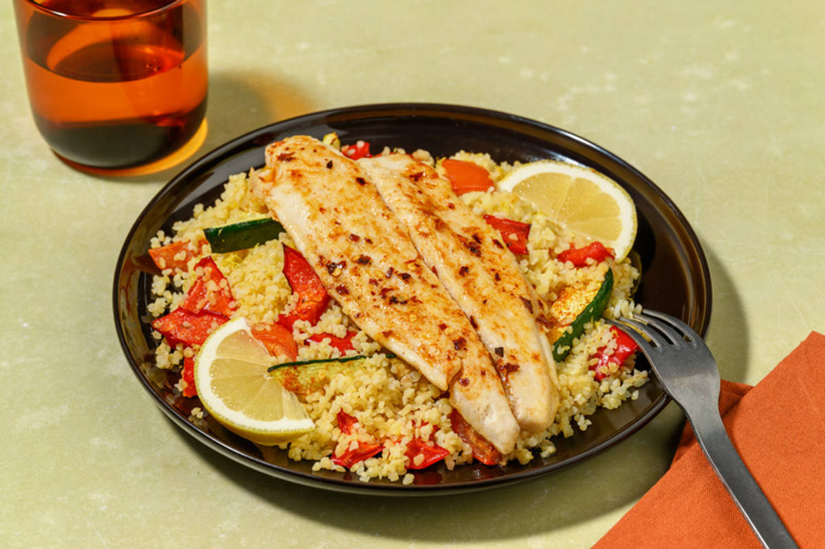 Lemony Double Basa with Chilli Oil