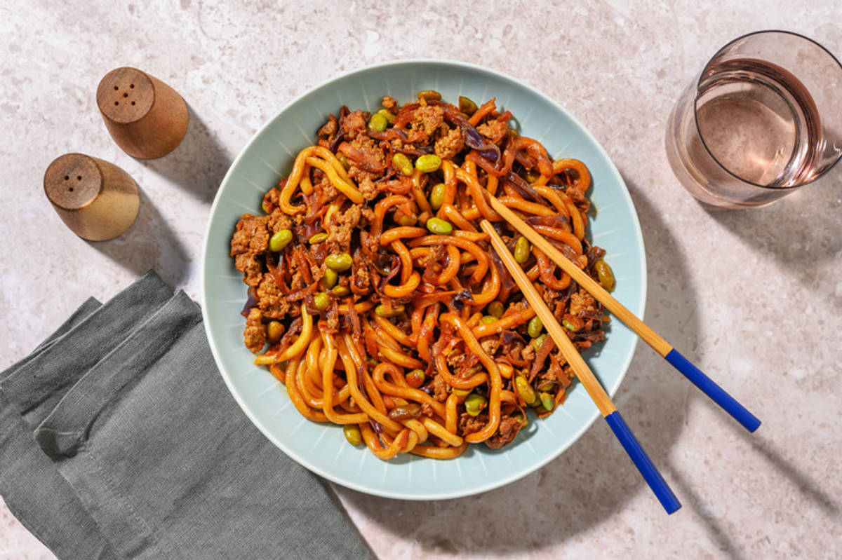 Gochujang Tofu Noodles