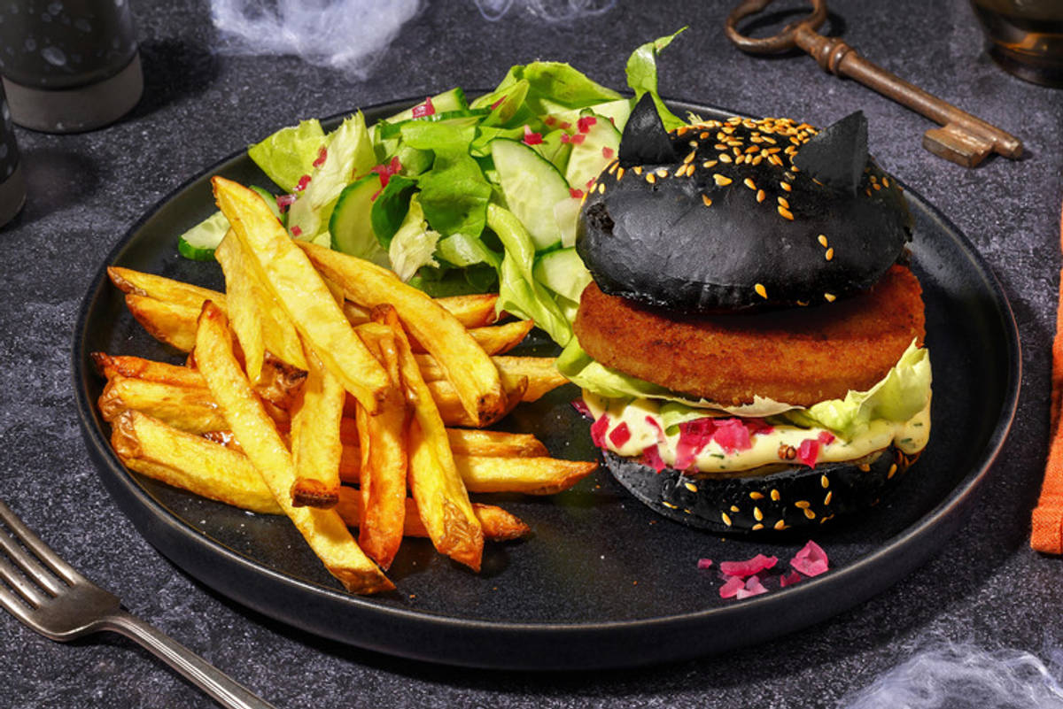 Griezelige Danse Macabre-burger