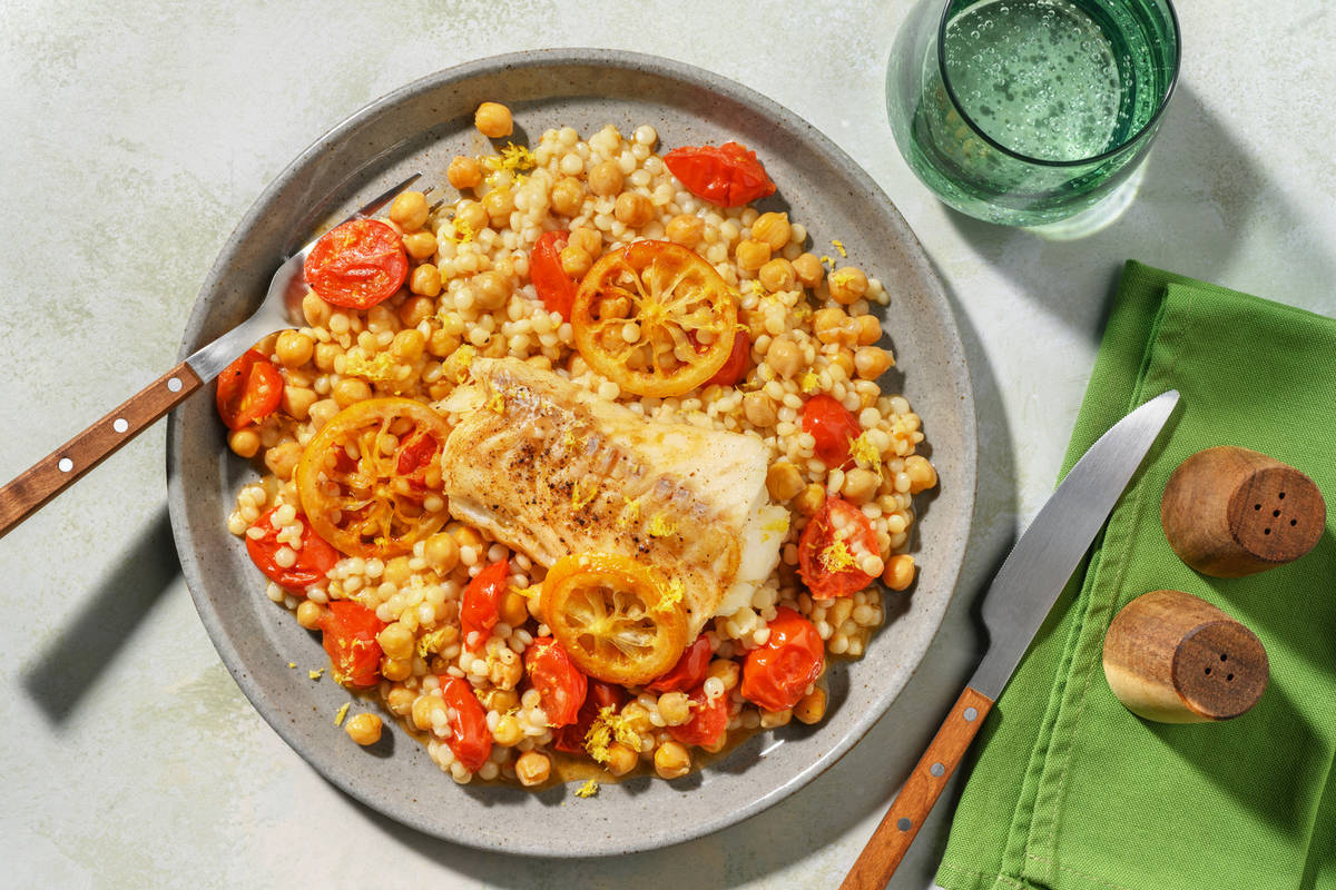 Merluzzo stufato alla marocchina