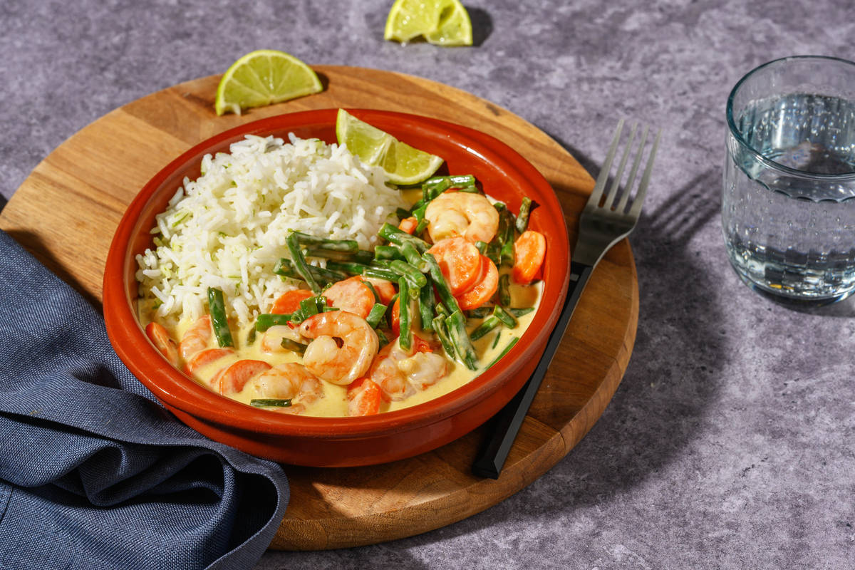 Prawn Green Thai Style Curry