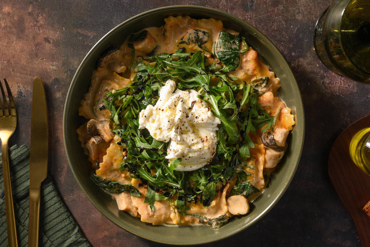 Gefüllte Girasoli mit Büffelmozzarella