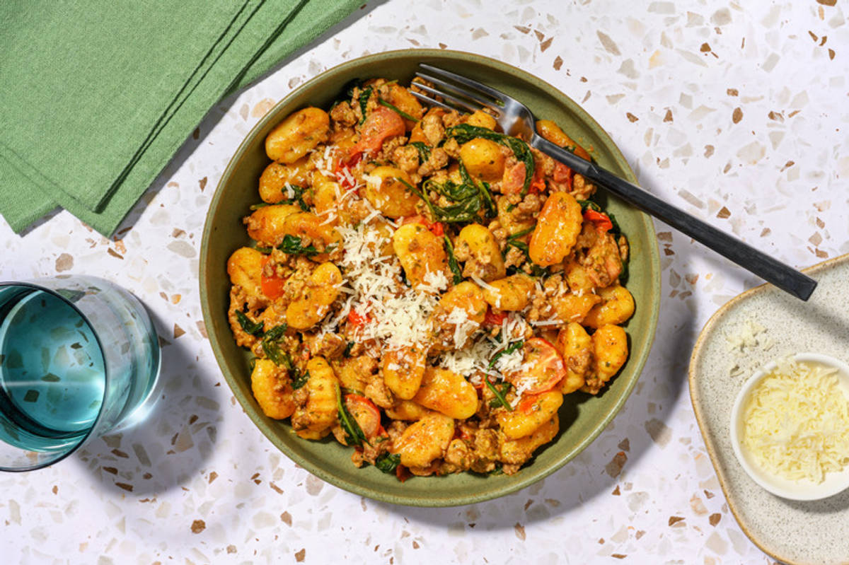 Crispy Beef and Pork Gnocchi