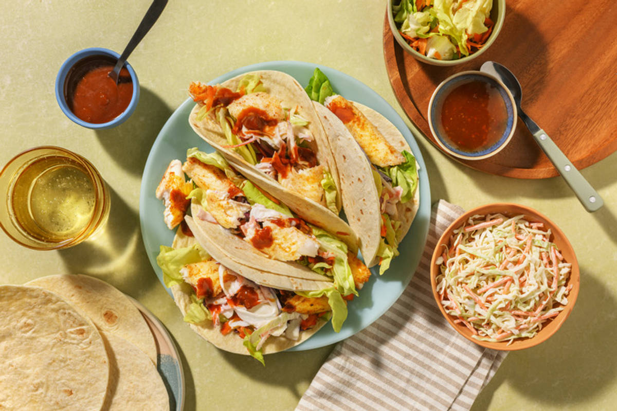 Streetfood Style Salmon Tacos