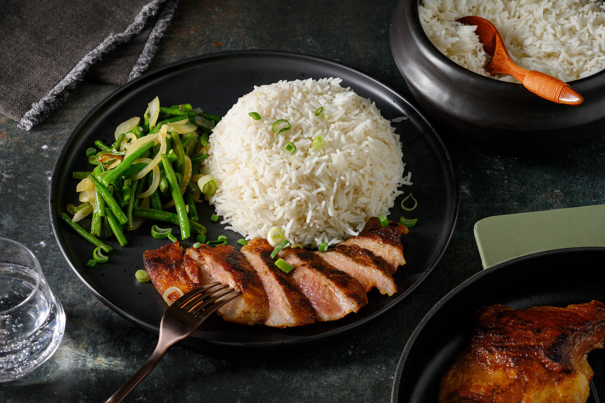 Secreto de cerdo al curry massaman