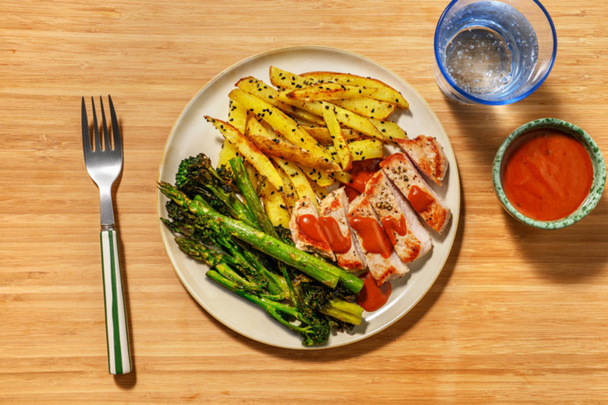 Chinese Style BBQ Pork Steak