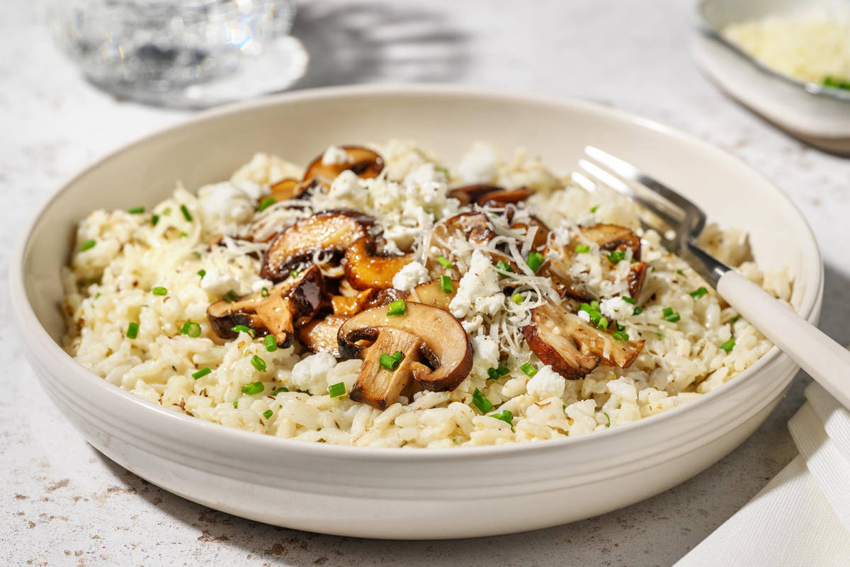 Truffled Goat's Cheese Risotto