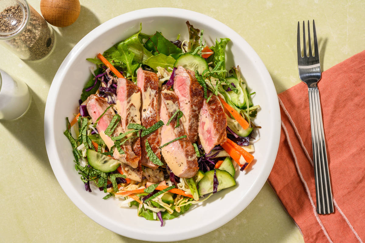 Thai-Style Seared Barramundi & Slaw