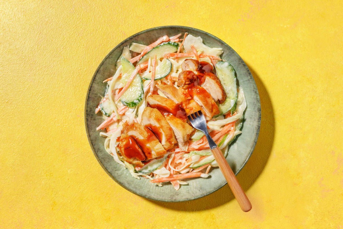 Bistecche di pollo 'zero stress' in salsa barbecue