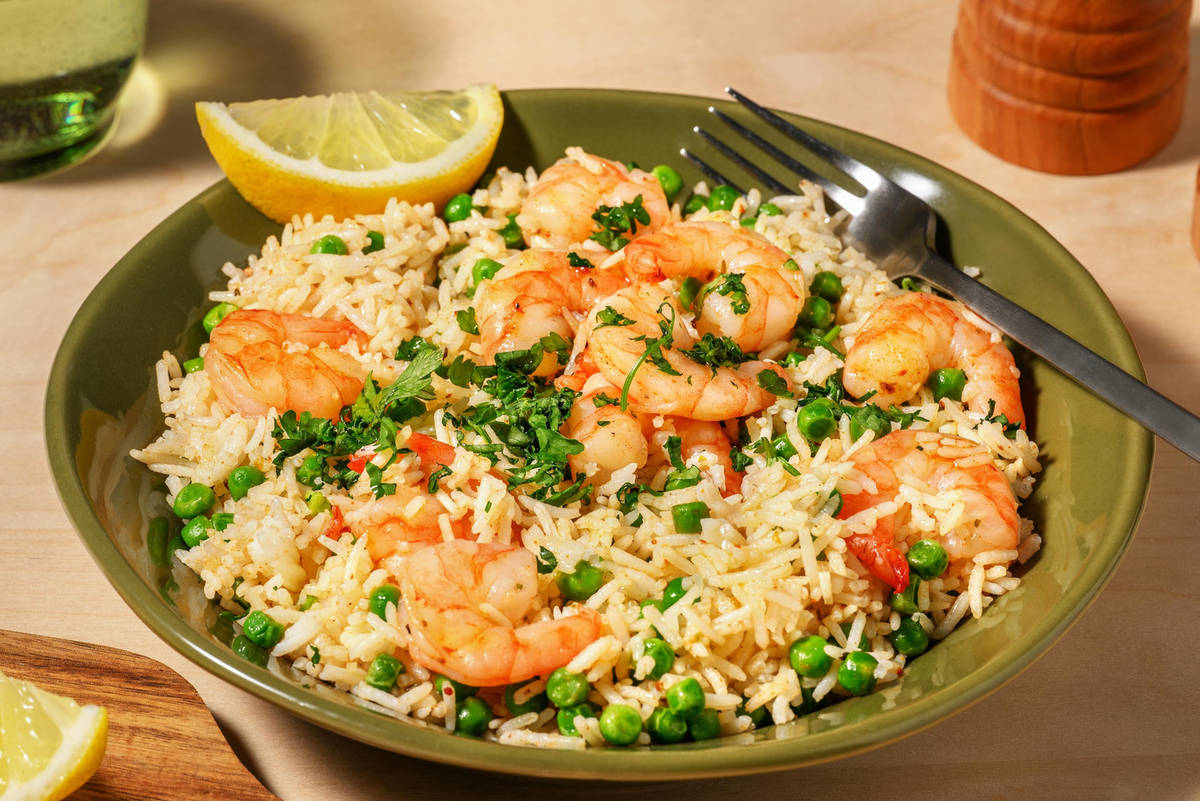 'Jambalaya' rapido - riso, mazzancolle e cajun