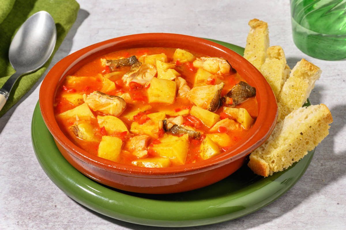 Bacalao ajoarriero al estilo leonés