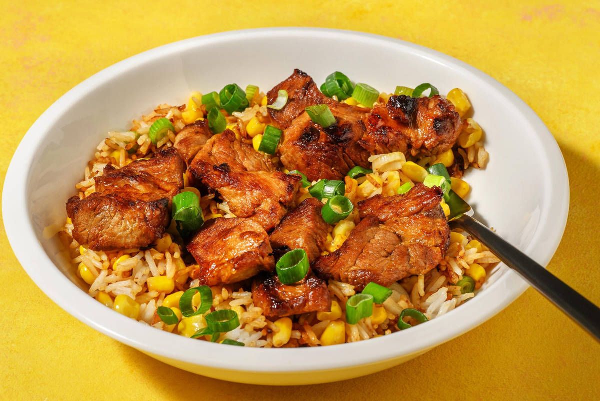 Stir-fry rapido di coppa in stile cinese