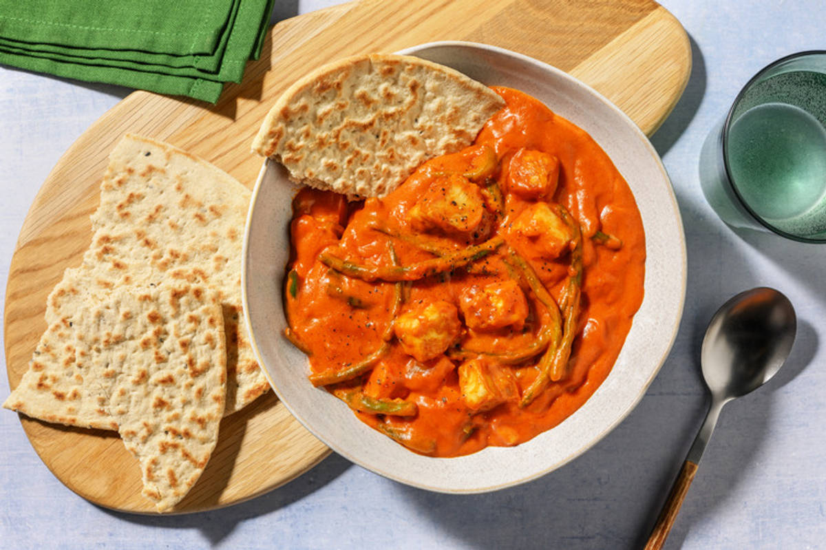Paneer and Mango Curry with Chicken