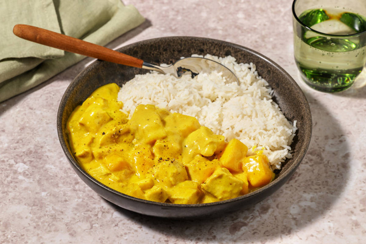 Poulet Label Rouge au curry & à la mangue