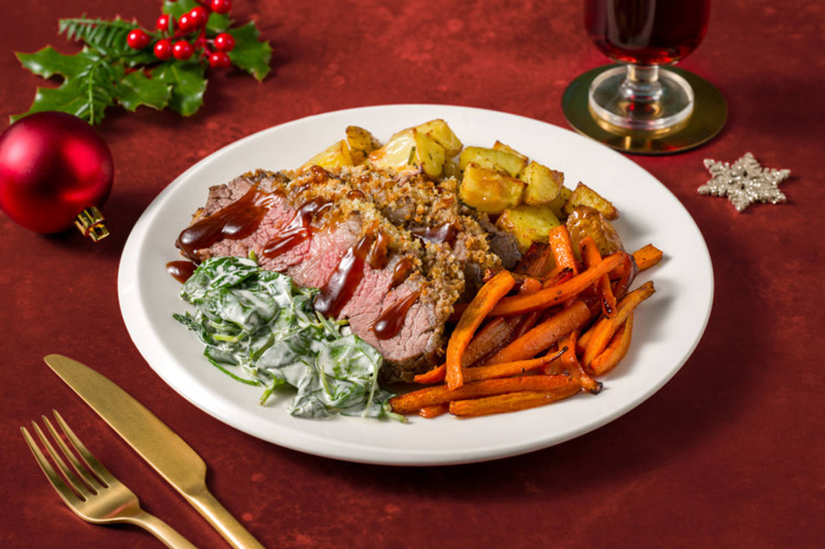 Mustard Crusted Beef Roasting Joint