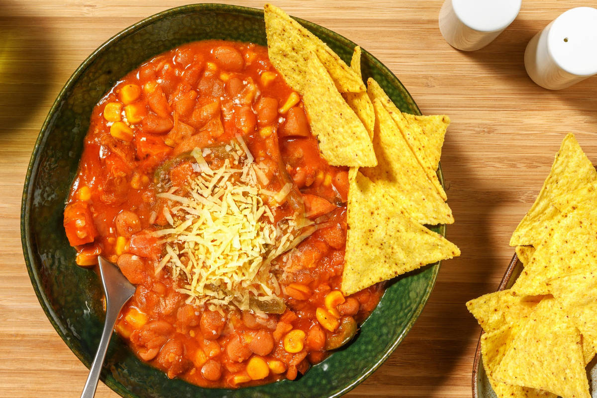 Chipotle Spiced Sweet Potato and Bean Soup