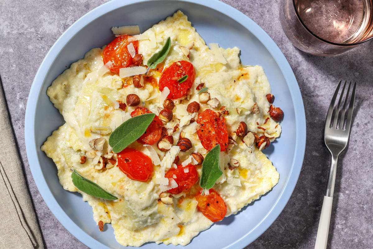 Ravioli con carciofo spinoso d'Albenga